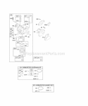 Carburetor Group KitsGasket Sets-Carburetor Diagram and Parts List for  Briggs and Stratton Engine